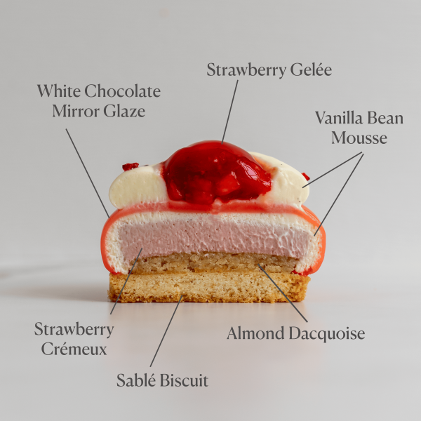 Strawberry & Vanilla Pastry